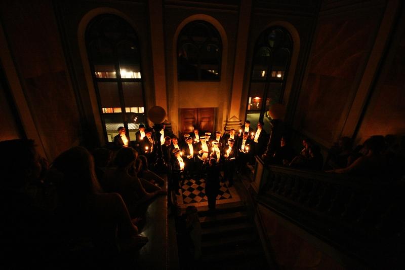 Stora Trapphallen c:a 23:30