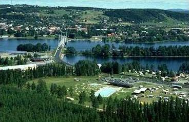 Flygfoto fr&aring;n s&ouml;der|1990-talet