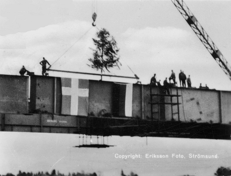 Sista brodelen på plats.