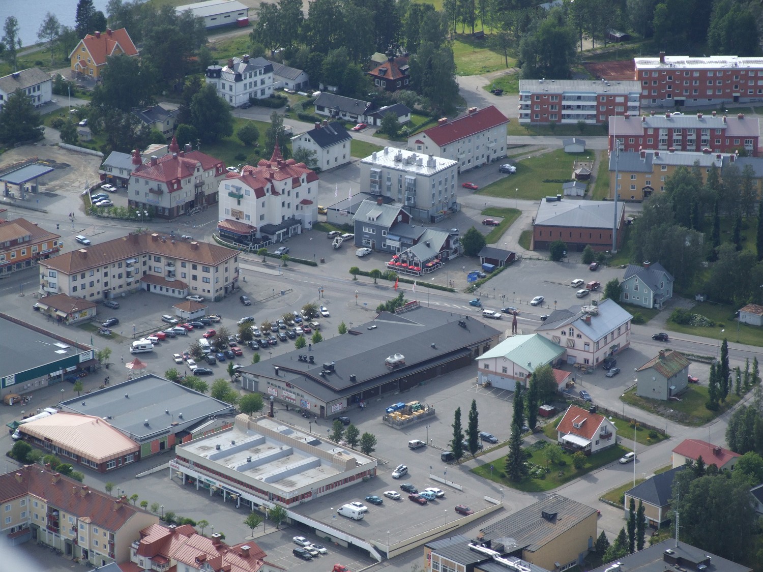 Flygfoto &ouml;ver Str&ouml;msund