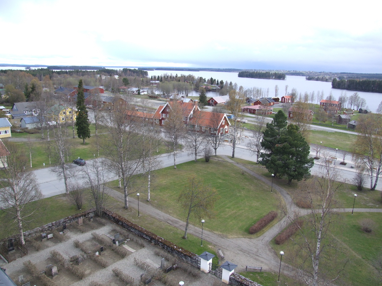 Vy fr&aring;n kyrktornet