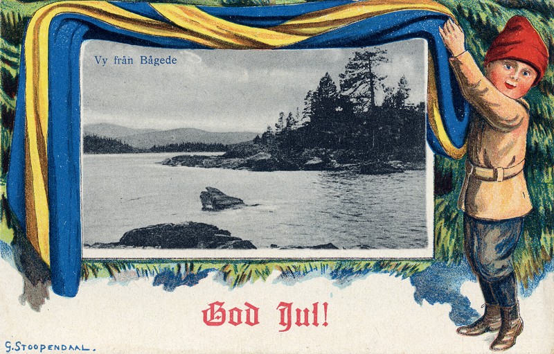 Julkort B&aring;gede