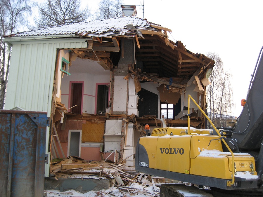 Gamla "musikhuset" vid Ramselev&auml;gen