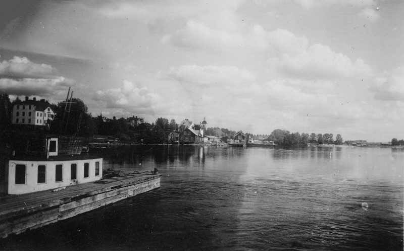 Vy mot Norra Strandvägen