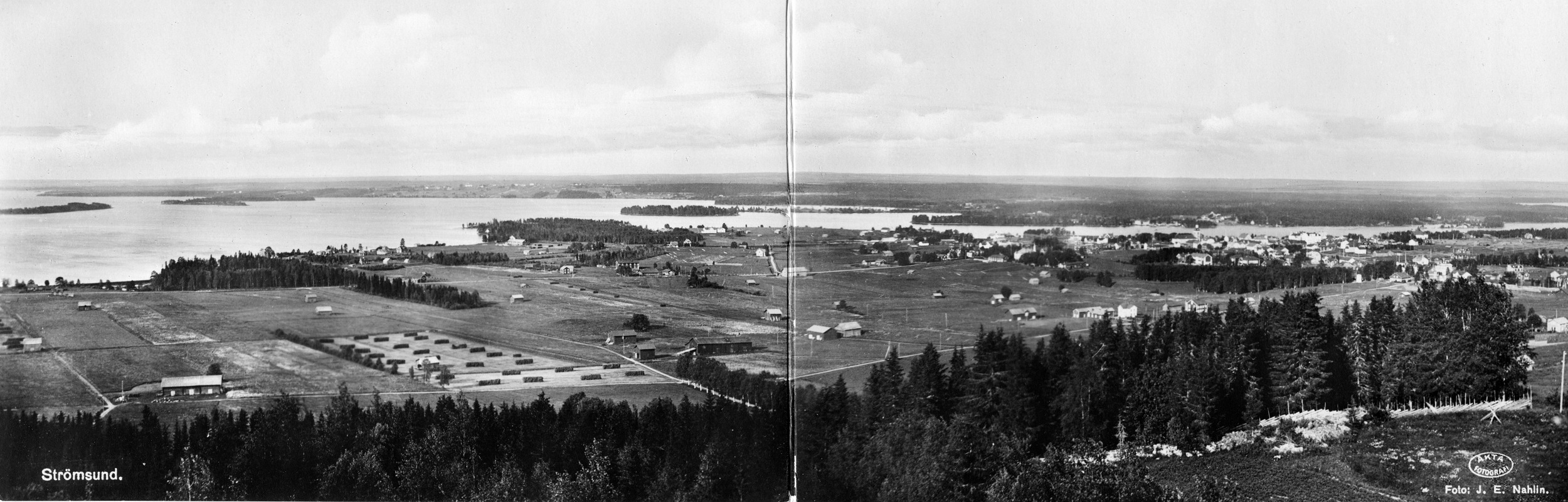 Utsikt över Strömsund